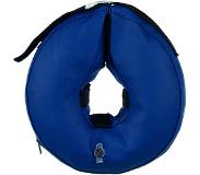 Trixie beschermkraag opblaasbaar blauw M-l 45-57x11 cm