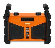 Technisat Digitale radio (dab+) DIGITRADIO 230 OD Bouwplaatsradio - stof- en waterbestendige (IP65)