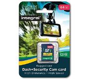 Integral Secure Digital kaart 64GB SDXC dash+security cam