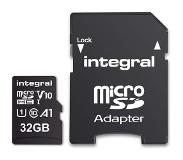 Integral Geheugenkaart Integral microSDHC V10 32GB
