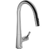 Hansa Designo keukenkraan m/uittrbr.handd+electr.stopkr.v/vaatw. chroom