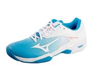 Hausmarke Tennisschoen Mizuno Women Wave Exceed Tour 3 Clay Court Blue Jewel White-Schoenmaat 37