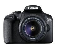Canon EOS 2000D Body + 18-55mm + Tas + SD-kaart - Zwart