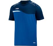 Jako Competition 2.0 T-Shirt Dames Royal Blauw-Marine Maat 40