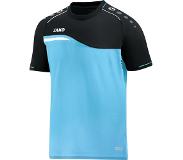 Jako Competition 2.0 T-Shirt Aqua-Zwart Maat L