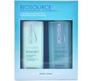 Biotherm Biosource Geschenkset für normale Haut 400 ml Hydrating and Tonifying Toner + 400 ml Make-up Entferner
