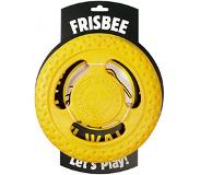 Kiwi frisbee Let's Play 22 x 3,5 cm foam geel