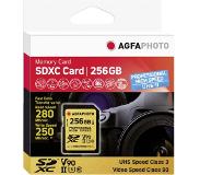 Agfaphoto 10623 flashgeheugen 256 GB MicroSDXC UHS-II Klasse 10