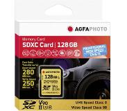 Agfaphoto 10622 flashgeheugen 128 GB MicroSDXC UHS-II Klasse 10