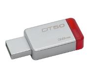 Kingston 32GB USB 3.0 DataTraveler 50 Metal/Red