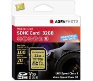 Agfaphoto 10605 flashgeheugen 32 GB SDHC UHS-I Klasse 10