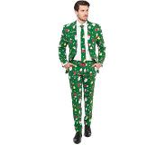 Opposuits Santaboss Kostuum | Groen | Maat 60