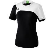 Erima Club 1900 2.0 T-Shirt Dames Zwart-Wit Maat 46