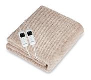 Deuba Elektrisch deken 3-lagen comfort - 7 verwarmingsniveaus - Uitschakelfunctie Dubbel - 160 x 140cm