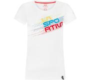 La Sportiva Stripe Evo T-Shirt Dames, wit M 2021 T-shirts