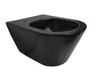 Mueller Filo randloos toilet mat zwart