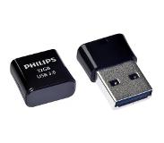 Philips Fm32fd90b - Usb 3.0 32gb - Pico - Zwart