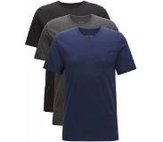 HUGO BOSS Set van drie paar regular-fit T-shirts van katoen