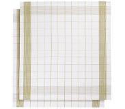 De Witte Lietaer Theedoeken De Witte Lietaer Mixte Yellowgreen (2 stuks)