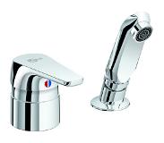 Ideal standard Cerasprint kappersmengkraan met uittrekbare handdouche met straalregalaar chroom