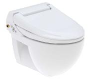 Geberit Aquaclean 4000 douche wc zitting met toilet Wit