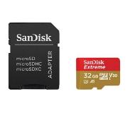 SanDisk Micro SDHC Memory Card Extreme, 32 GB, 100 MB/s