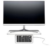 Kensington CoolView Wellness Monitor Stand with Desk Fan