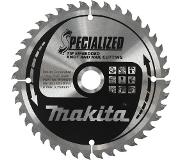 Makita Zaagblad MDF 165x20x2.2 60T