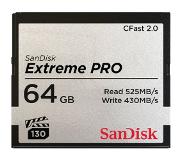SanDisk CFast Extreme Pro 2.0 64GB, VPG 130, 525MB/s