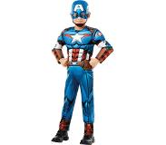 Rubies Luxe Captain America animatieserie pak voor jongens
