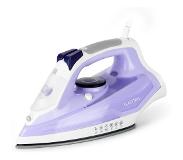 Klarstein Steam Bro stoomstrijkijzer 2200W 300ml EasyGlide TouchSensor blauw