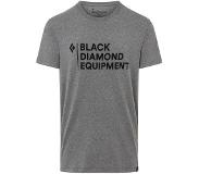 Black Diamond - Stacked Logo Tee - T-shirt XL, grijs