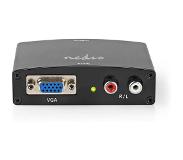 Nedis HDMI-Converter | VGA Female / 2x RCA Female | HDMI Output | 1 stuks - VCON3454AT