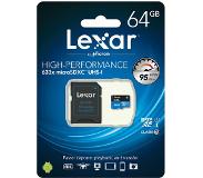 Lexar MicroSDXC High-Performance 64GB 633x UHS-I