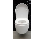 Neuer Leeds Hangtoilet rimless met softclose zitting 54 cm wit