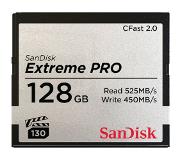 SanDisk CFast Extreme Pro 2.0 128GB, VPG 130, 525MB/Sec