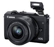 Canon EOS M200 + EF-M 15-45mm - Zwart