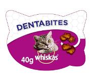 Whiskas Dentabites Kip - Kattensnack - 8 x 40 g