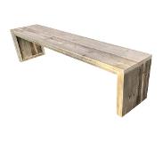 SandersWoodWorks Amsterdam Tuinbank Steigerhout - 180Lx43Hx38D cm