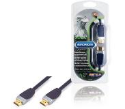 Bandridge SVL1003 HDMI kabel 3 m HDMI Type A (Standaard) Zwart, Grijs