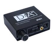 Coretek Digitaal naar analoog audio converter (DAC) met hoofdtelefoon versterker