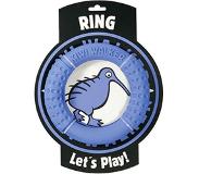 Kiwi apporteerspeelgoed Ring 22 x 3 cm foam blauw