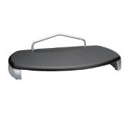 Roline ergonomische trendy monitor standaard/verhoger / zwart/zilver