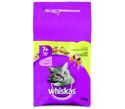 Whiskas Senior Droge Brokjes - Kip - Kattenvoer - 6 x 1.9 kg