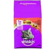 Whiskas 6x Whiskas Droog Adult Rund 1,9 Kg