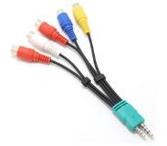 Coretek LED TV Component/Composiet adapter compatibel met Samsung BN39-01154W - 0,15 meter