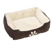 Petcomfort Bruine hondenmand/hondenkussen 60 cm