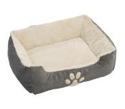 Petcomfort Grijze hondenmand/hondenkussen 60 cm