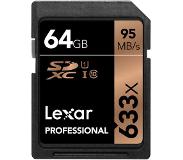 Lexar SDXC Professional UHS-I 633x 64GB