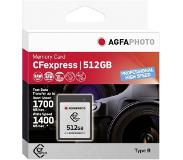 Agfaphoto 512GB CFexpress Prof. High Speed 1400MBs/1700MBs